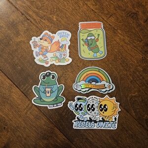 Dutch Bros Coffee Five Sticker Set
